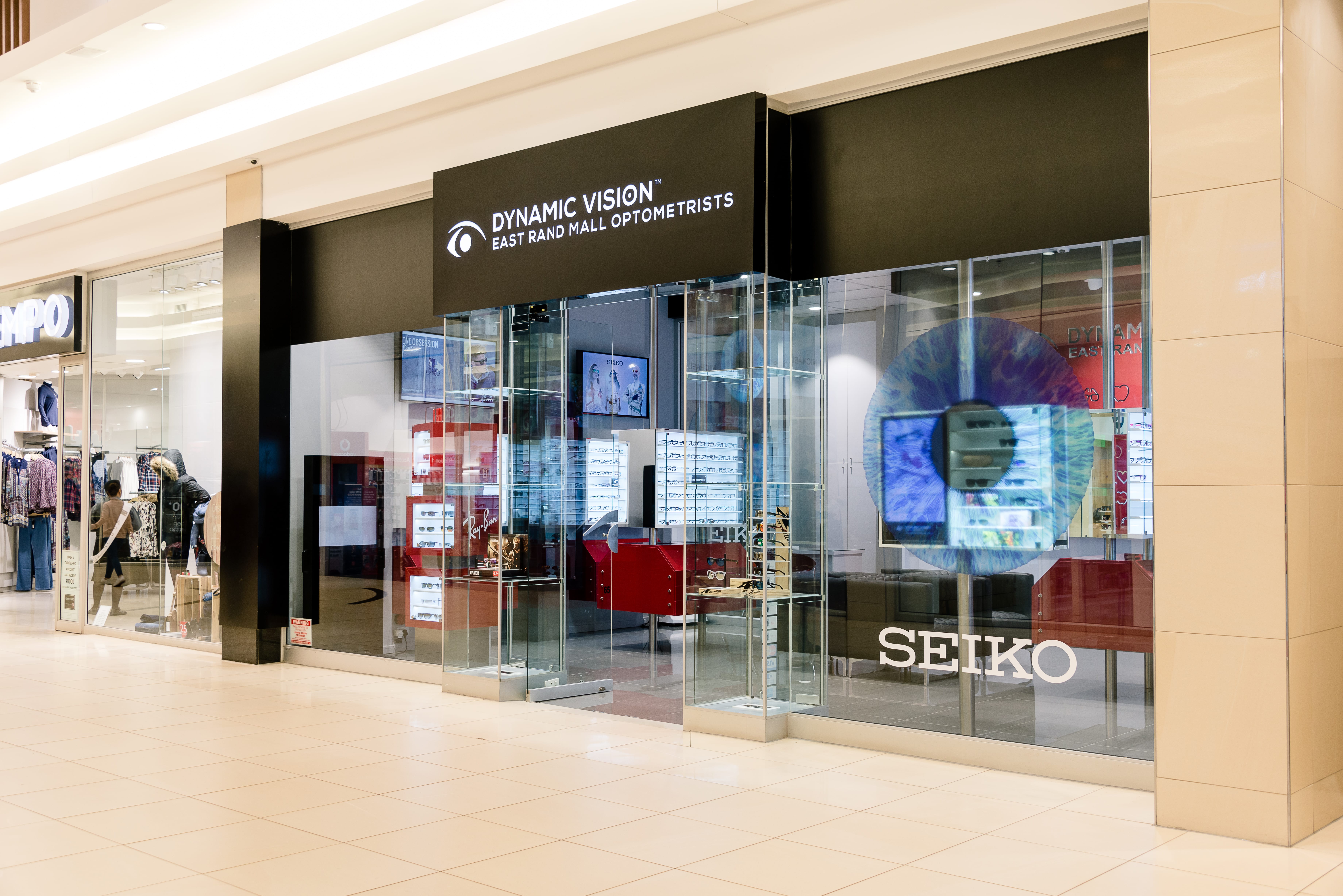 Dynamic Vision East Rand Mall optometrist practice at East Rand Mall Boksburg