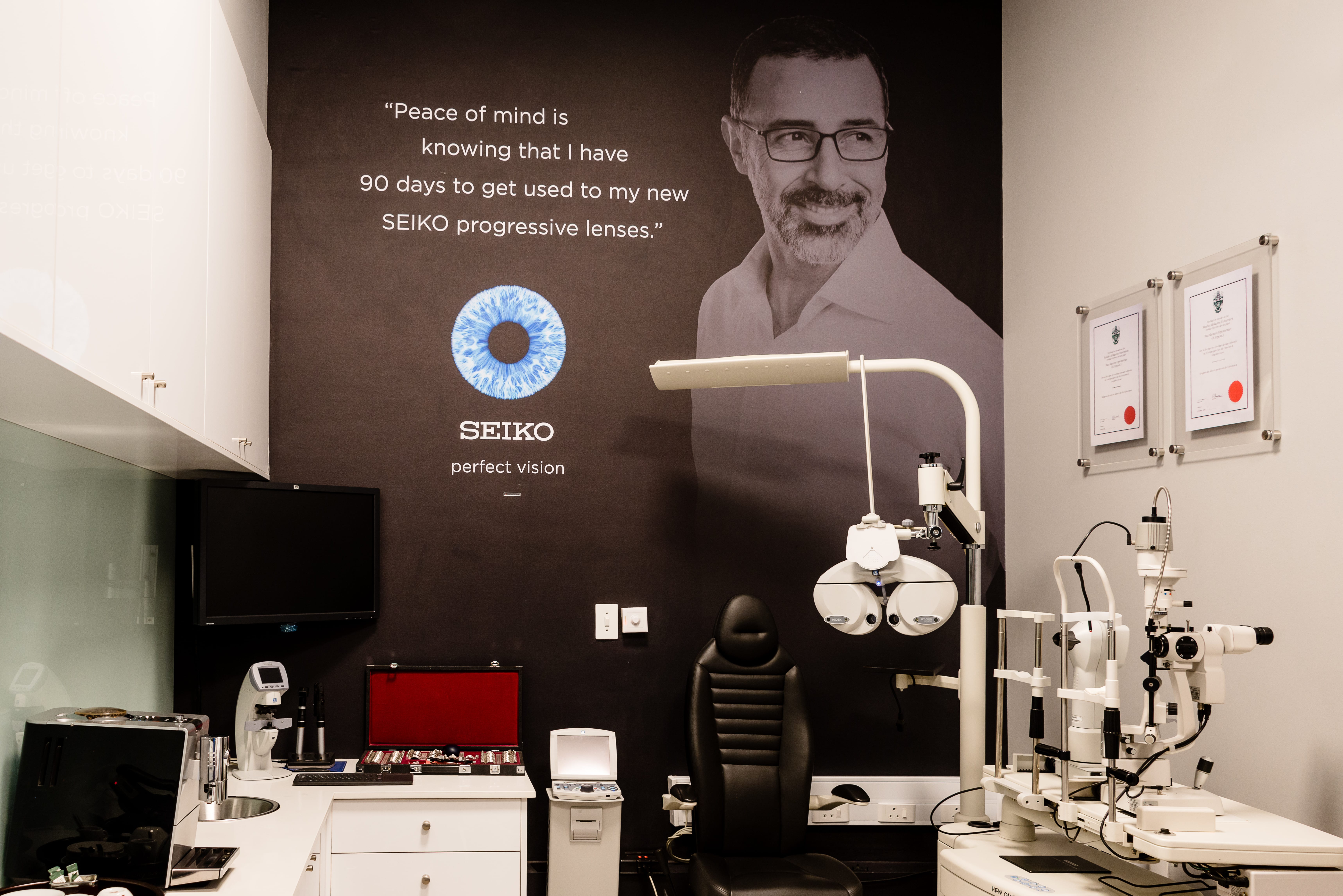 Premium eyewear collection at Dynamic Vision East Rand Mall Boksburg